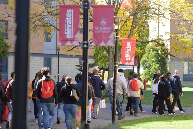 Tours at Open House 2024 at St. John’s University